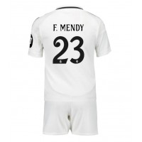 Real Madrid Ferland Mendy #23 Fotballklær Hjemmedraktsett Barn 2024-25 Kortermet (+ korte bukser)